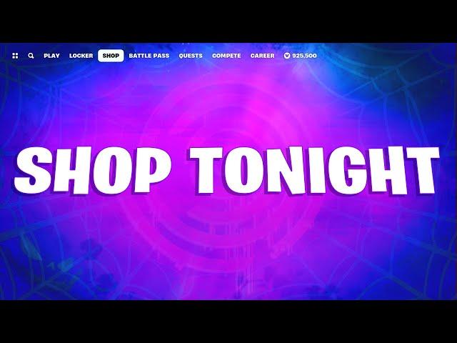 TONIGHT's Item Shop Fortnite! (Fortnitemares NEW & Returning)