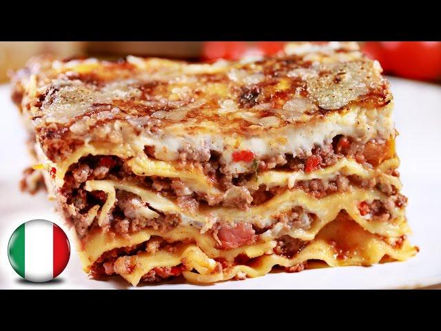 Authentic Italian Lasagna Recipe | FAMOUS ITALIAN FOOD