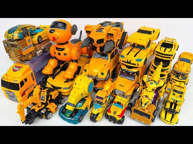 Yellow TRANSFORMERS Movie: BUMBLEBEE Vehicle Car Robots Toys - Challenge Dinosaur Rescue Superheroes