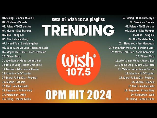 Sining - (Top 1 Viral) OPM Acoustic Love Songs 2024️️Best Of Wish 107.5 Song Playlist 2024 #v2