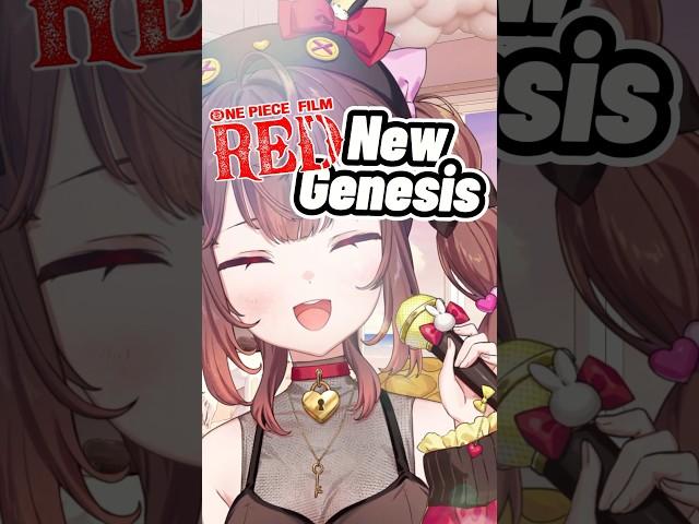 #Vtuber sings New Genesis - One piece film red / UTA (ado) #shorts