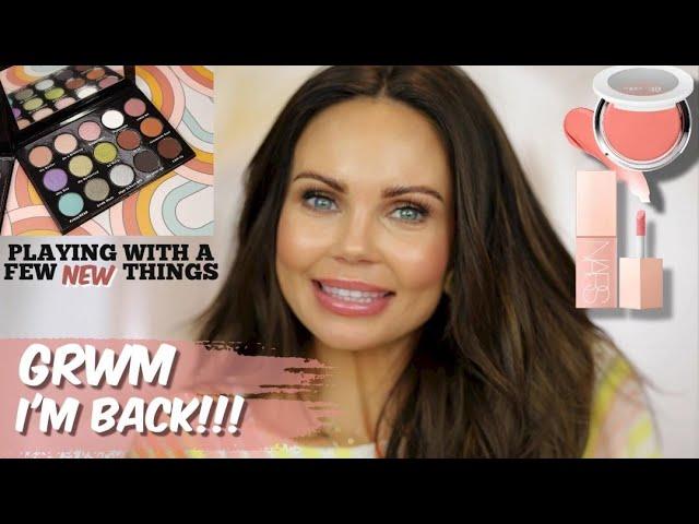 GET READY WITH ME | I'M BACK | SYDNEY GRACE X GLITZY FRITZY | MAKEUP BY MARIO BLUSH VEIL