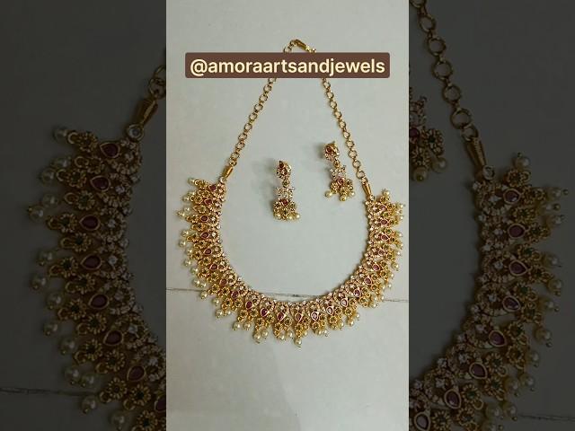 jewellery from amora arts and jewels insta page #trending #jewellery#ytshorts  #shortvideos#necklace