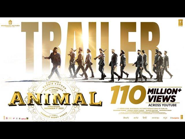 ANIMAL (OFFICIAL TRAILER): Ranbir Kapoor | Rashmika M, Anil K, Bobby D | Sandeep Vanga | Bhushan K