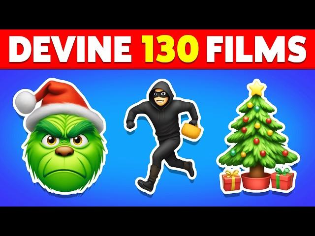 Devine 130 FILMS en ÉMOJIS  Quiz Émojis Films | Vaiana 2, Le Grinch, Coco