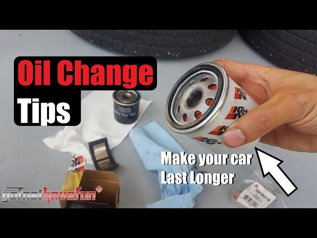 Best Oil Change Tips | AnthonyJ350