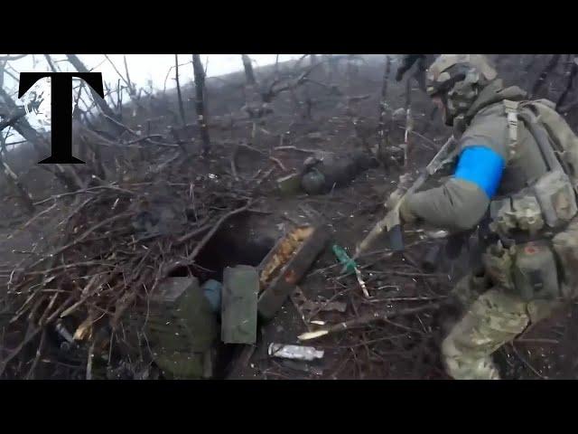 Ukrainian and Russian forces engage in close combat in Donetsk region