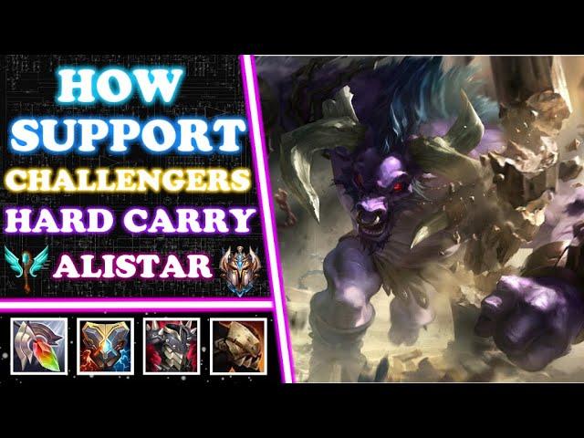 HOW CHALLENGERS & PROS HARD CARRY WITH ALISTAR - WILD RIFT HIGH ELO GAMEPLAY
