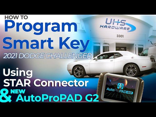 How to Find STAR connector in 2021 Dodge Challenger and Program New Smart Key with AutoProPAD G2