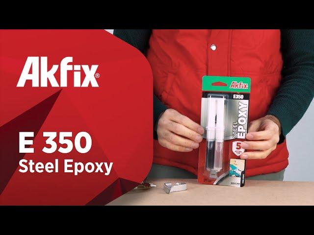 Akfix E350 – Steel Epoxy & Quick Fix Putty