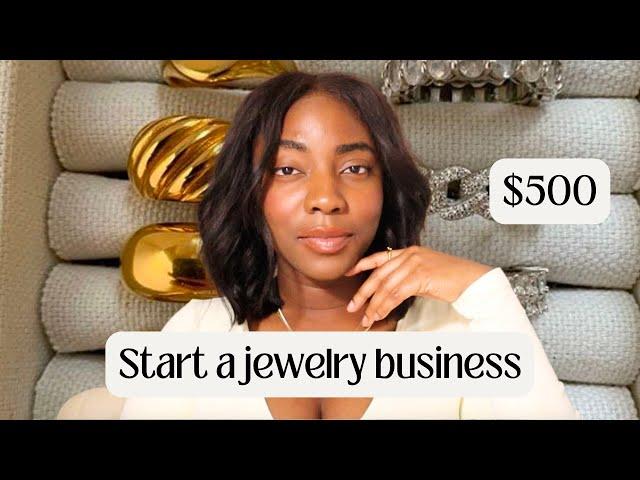 How to start a jewelry business with $500| Start a business in 2025 | CHRISTINA FASHION