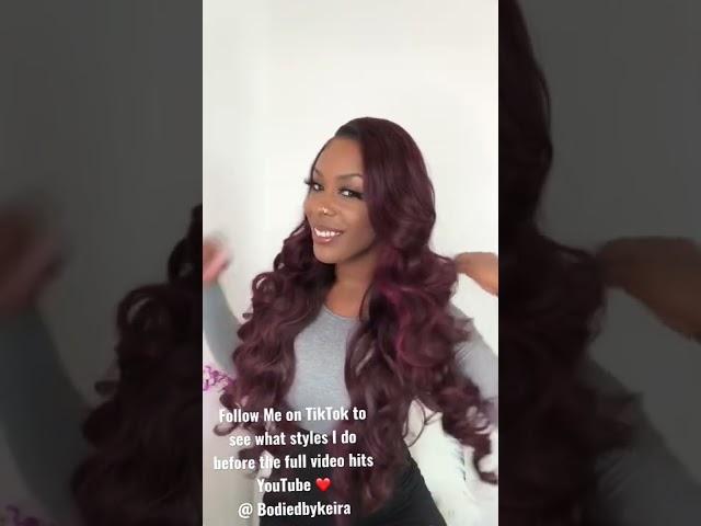 Beauty on a budget follow me on TikTok @ Bodiedbykeira wig is from HairSoFlyShop