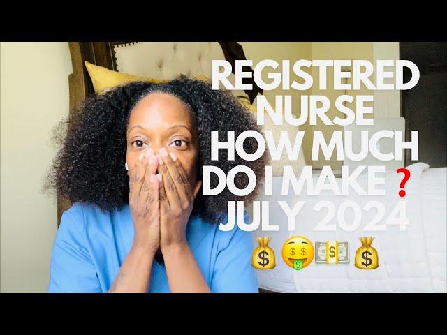 HOW MUCH I MAKE AS A REGISTERED NURSE| My Actual Paycheck| HOW MUCH I MAKE AS A PRN NURSE#nurse