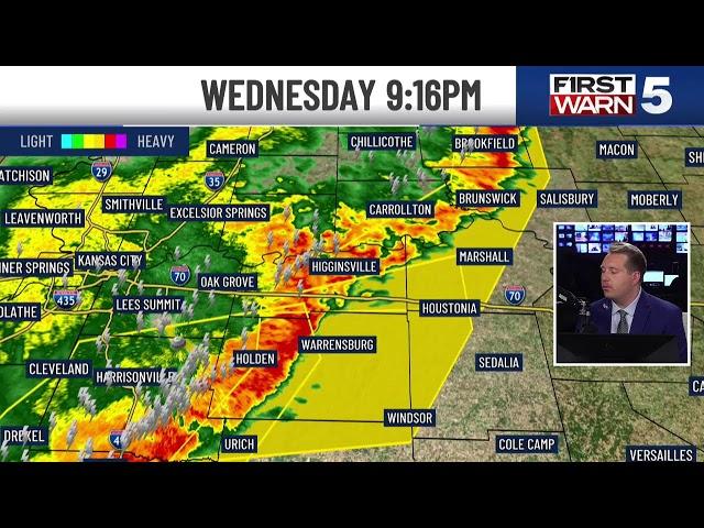 KCTV5 severe weather Update