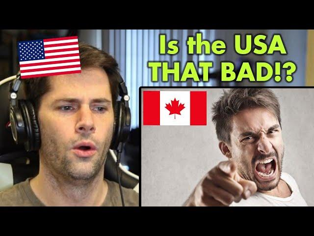 American Reacts to What Canadians Really Want to Say to Americans