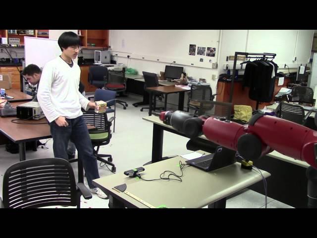 Object Tracking with RGBD Camera