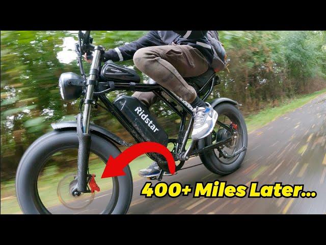 Affordable 30mph Amazon eBike 400+ Mile Update | Ridstar Q20 Long Term Review