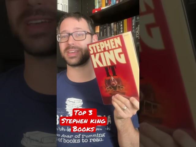 TOP 3 Stephen King Books!!!