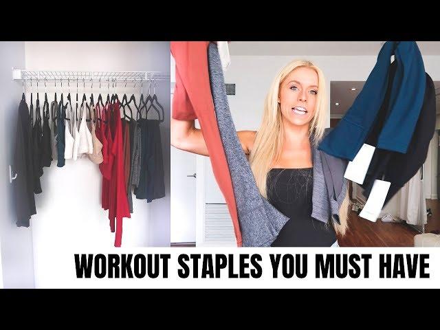 Minimalists $1000 Workout Clothing Haul | Building My Capsule Wardrobe episode #1