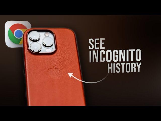 How to See Incognito History on Google Chrome on iPhone (explained)