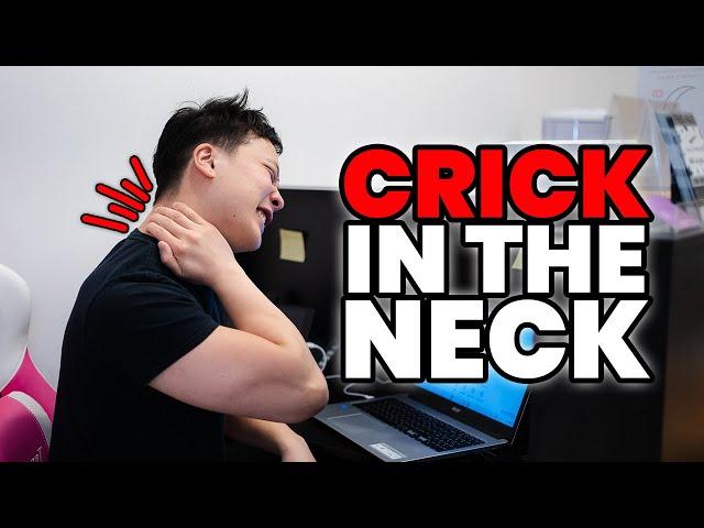 Crick in the neck - How to fix neck pain from sleeping weird