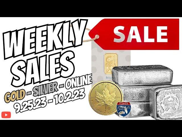 Best Place to Buy Gold and Silver Online? Weekly Sales