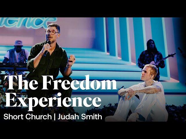 LIVE at "THE FREEDOM EXPERIENCE": Short Church Service (1DayLA) | Judah Smith, Justin Bieber