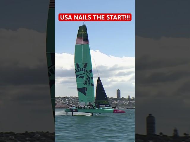 WHAT A START FOR USA  #sailgp