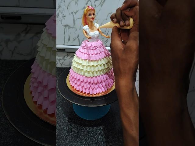 doll cake decorating ideas #shortsfeed #trending #video #cakedesign #dessert #viralvideo #views