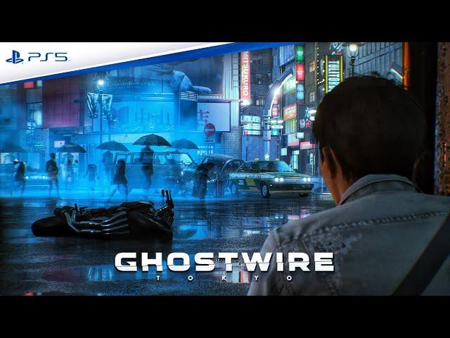 Ghostwire Tokyo Gameplay | PS5 | Realistic ULTRA Graphics | 60FPS HDR