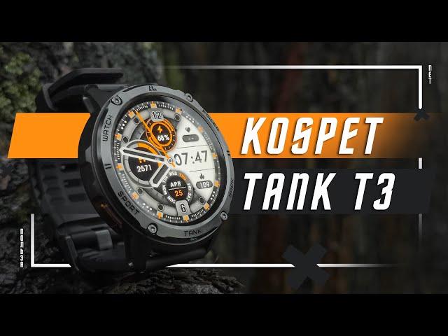 BEST IN THE SEGMENT?KOSPEKT TANK T3 SMART WATCH