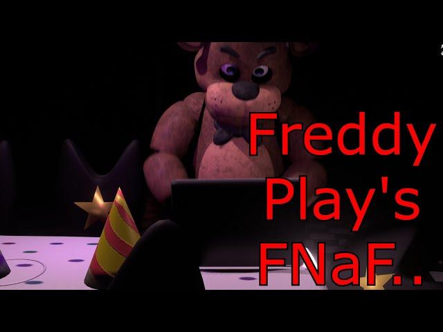 [FNAF/BLENDER] Freddy Play's FNaF | Short Animation