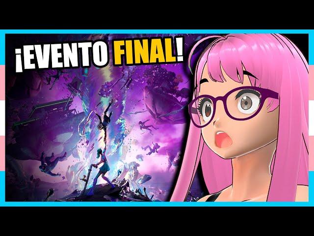 ¿FORTNITE LLEGÓ A SU FIN?  (Evento Final)  Directo  | Liliana Sofia VTuber