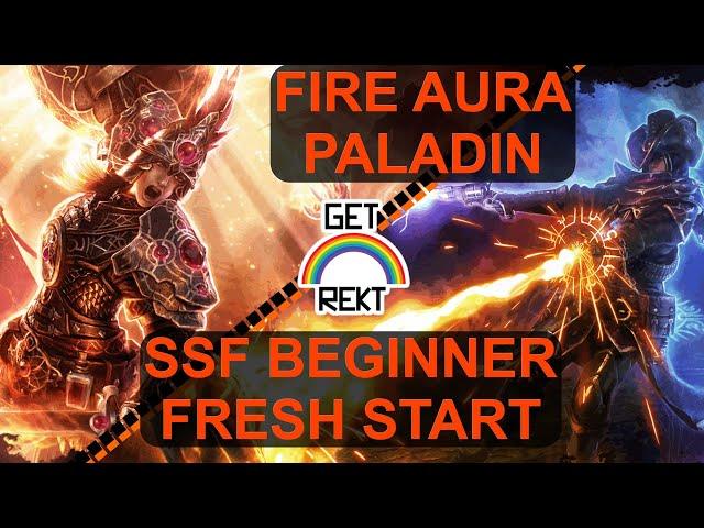 [HC] Grim Dawn Beginner SSF - Aura Paladin, Part 1: Act 1 to Act 4 & some Act 7