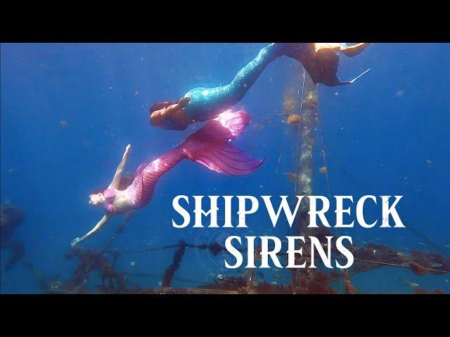 Mermaids Swim the Shipwreck at Blue Heron Bridge