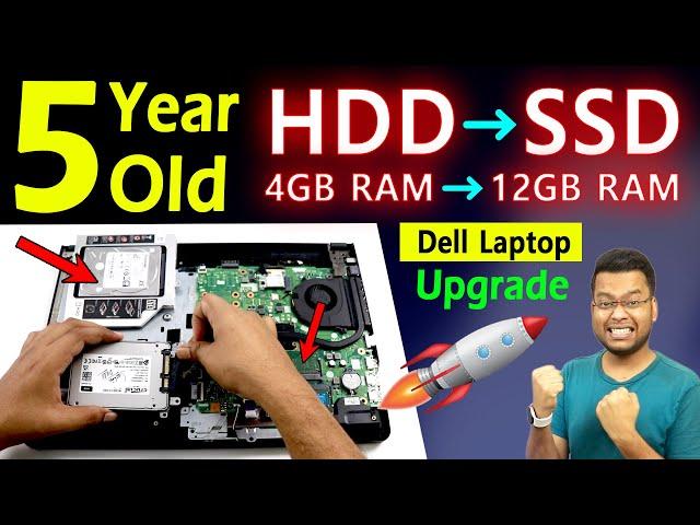 How to Install SSD & RAM | Laptop RAM Upgrade | SSD vs HDD Speed Test | SSD Boot Time Windows 10