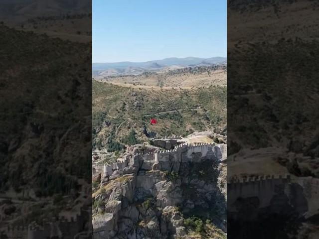 CASTLE  ON THE ROCK. TURKEY