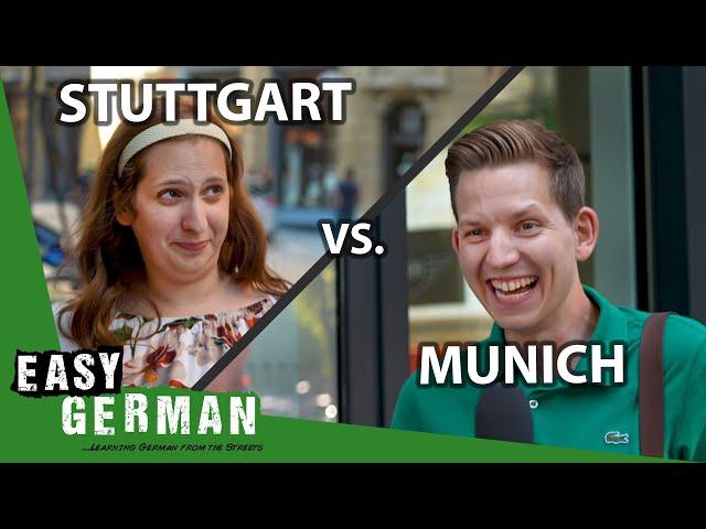 Munich vs. Stuttgart | Easy German 466