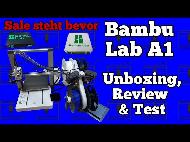 Bambu Lab A1 Combo | Perfekter Anfänger Drucker ?! | Sale steht bevor [2024]