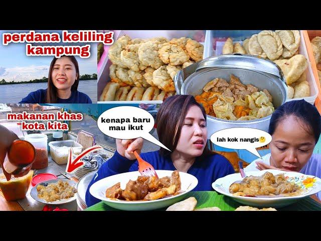 MAKAN BARENG TINA KELILING KAMPUNG BELI MENU BUKA PUASA