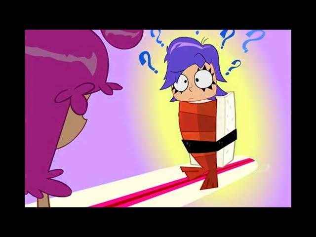 Hi Hi Puffy AmiYumi - Yumi Yoshimura transforms into Sushi