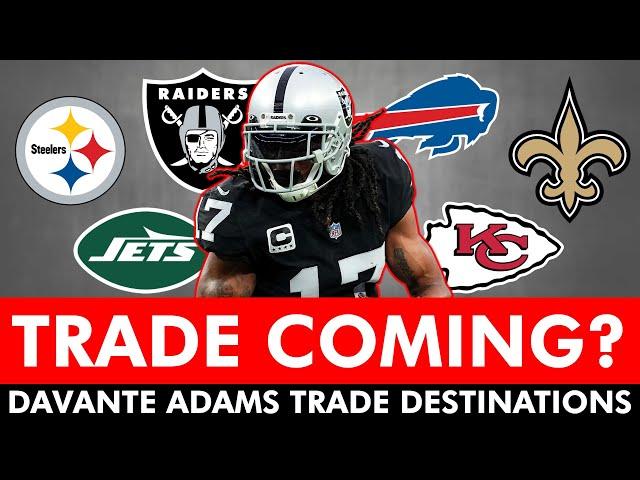 Davante Adams Trade? Top 5 Destinations For Las Vegas WR Amid Davante Adams Trade Rumors