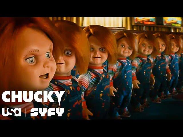 There's No Such Thing As Too Many Chuckys | Chucky TV Series (S1 E8) | SYFY & USA Network