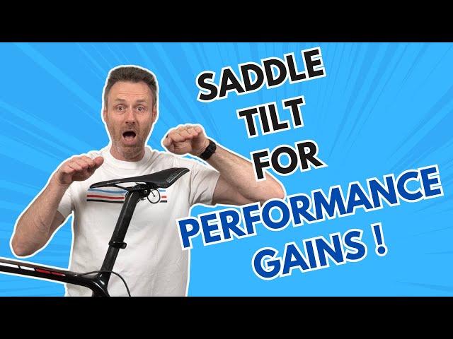 Saddle Tilt - The Best Angle Will Surprise You!