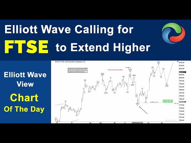 Elliott Wave Calling for FTSE to Extend Higher