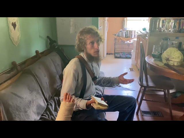 How to Apply a Cabbage Poultice | Stephanie Sprains Her Ankle | Titus Morris