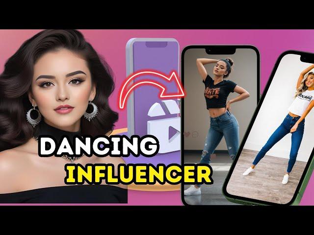 How I Created a Dancing AI Influencer | Virtual Influencer Generator