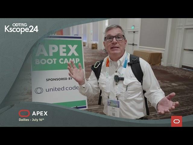 APEX Favorite Feature at APEX Bootcamp!