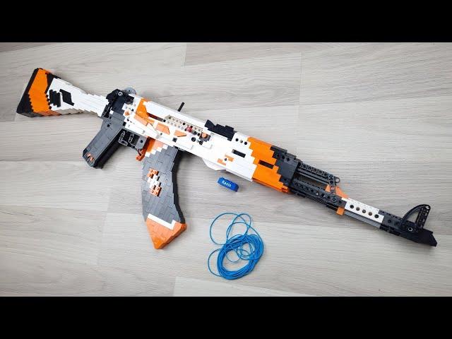 LEGO Full-Auto AK-47 | Asiimov [Blowback Rubber Band Gun] - Counter-Strike: Global Offensive