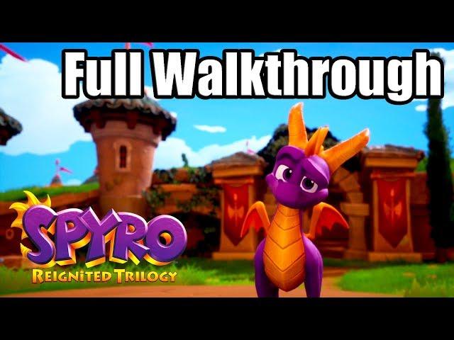 SPYRO REIGNITED TRILOGY [PS4 PRO] Gameplay Walkthrough - SPYRO THE DRAGON Full Game